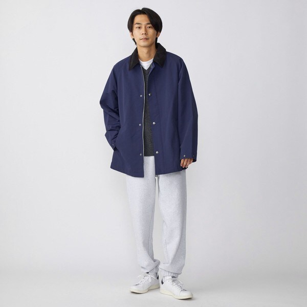 シップス/＊ＳＨＩＰＳ：　〈撥水〉　ＣＯＲＤＵＲＡ（Ｒ）　ナイロン混　ラグランスリーブ　ハンティング　ジャケッ_8