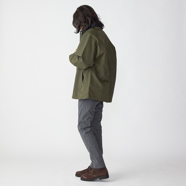 シップス/＊ＳＨＩＰＳ：　〈撥水〉　ＣＯＲＤＵＲＡ（Ｒ）　ナイロン混　ラグランスリーブ　ハンティング　ジャケッ_9
