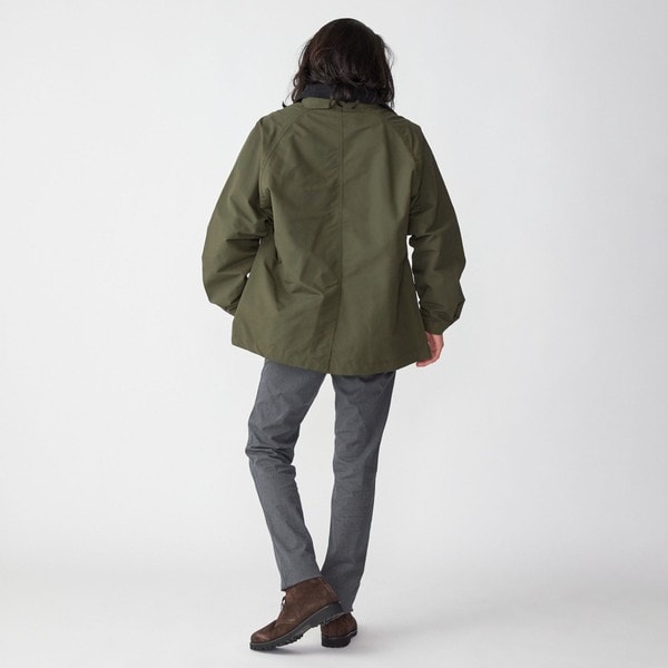 シップス/＊ＳＨＩＰＳ：　〈撥水〉　ＣＯＲＤＵＲＡ（Ｒ）　ナイロン混　ラグランスリーブ　ハンティング　ジャケッ_10