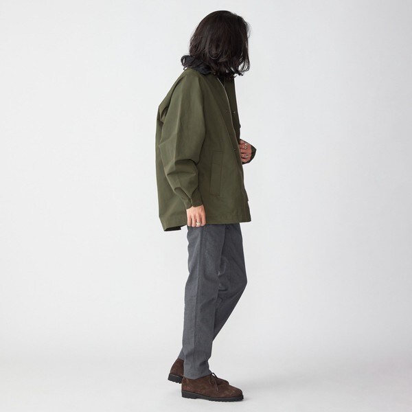 シップス/＊ＳＨＩＰＳ：　〈撥水〉　ＣＯＲＤＵＲＡ（Ｒ）　ナイロン混　ラグランスリーブ　ハンティング　ジャケッ_11