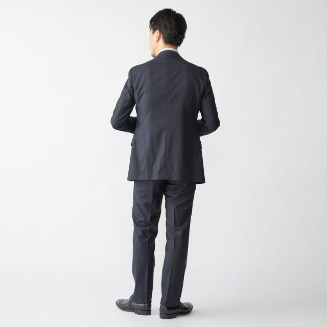 美品　SHIPS シップス×ロロ・ピアーナ　スーツ　セットアップ　サイズ48 SHIPS: LORO PIANA FABRIC オーストラリス 無地 S3B スーツ