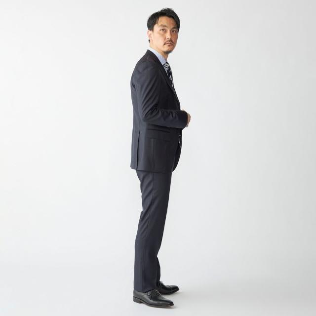 シップス（SHIPS）/SHIPS: LORO PIANA FABRIC オーストラリス 無地 S3B スーツ_5