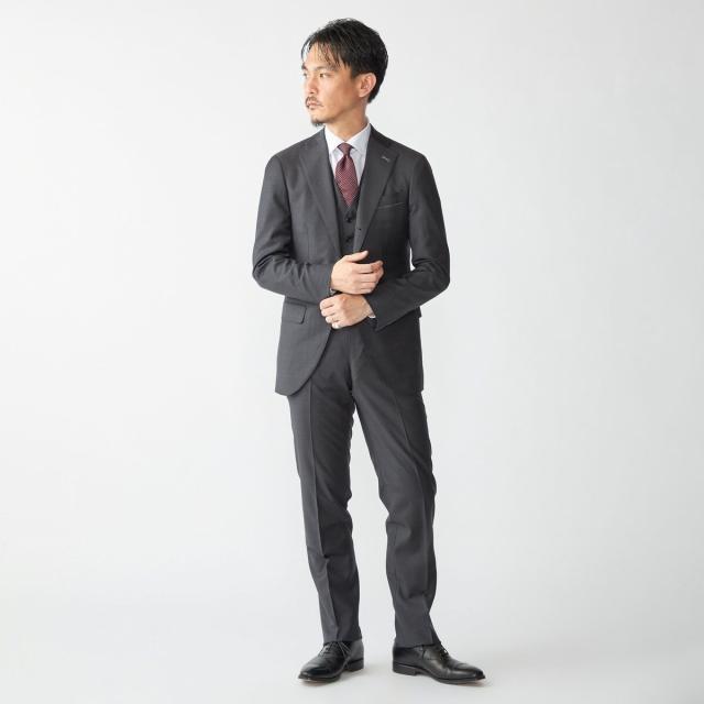 シップス（SHIPS）/SHIPS: LORO PIANA FABRIC オーストラリス 無地 S3B スーツ_15