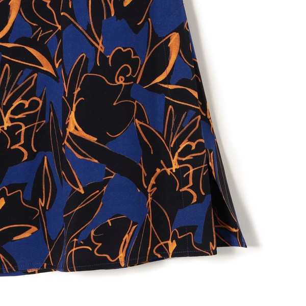 シップス/〈手洗い可能〉IPEKA フラワープリント マーメイド スカート