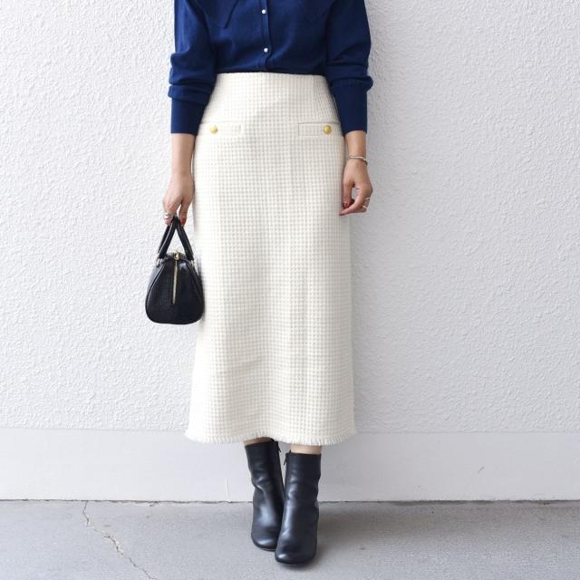 シップス（SHIPS）/*ツイード ポケット デザイン スカート ◇の通販は