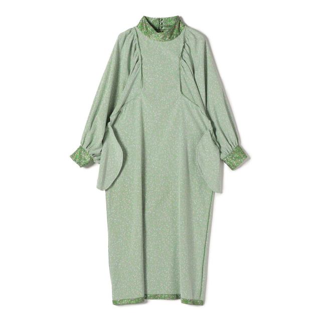 KHオリーブ38 シップス/【SHIPS別注】A PUPIL:〈洗濯機可能〉ギャザー スリーブ