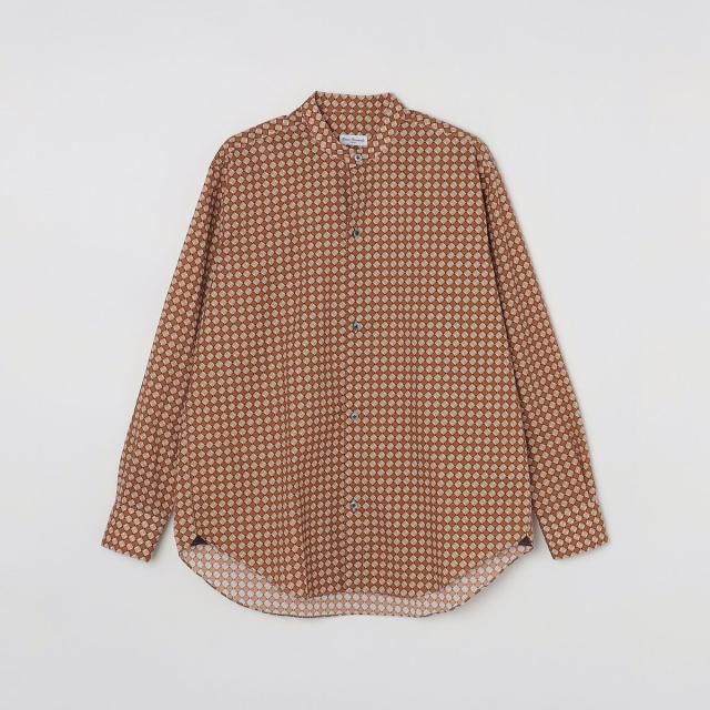 シップス（SHIPS）/Errico Formicola: プリント メダル バンドカラー シャツの通販は 14,722円