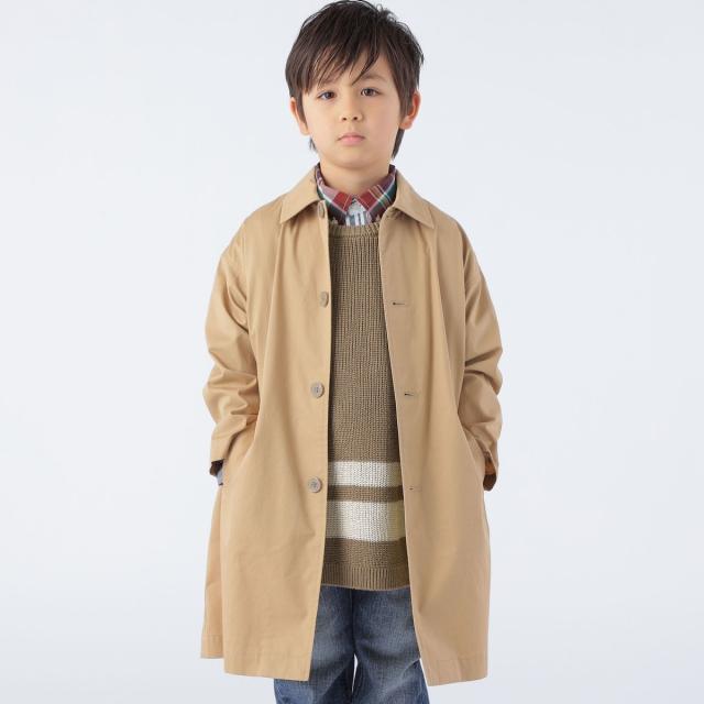 シップス/SHIPS KIDS:100〜130cm /〈撥水〉ステンカラー コート