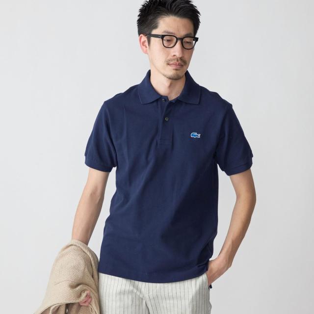 【SHIPS×LACOSTE】未使用 ホワイト ポロシャツ XSサイズ LACOSTE ポロシャツ 「SHIPS別注」LACOSTE: 50th ANNIV ドロップ