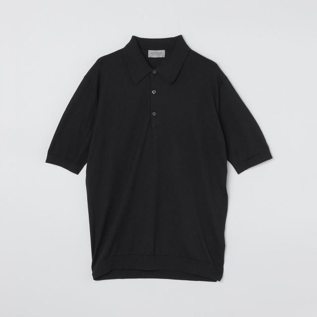 シップス/JOHN SMEDLEY: ISIS 半袖 ニット ポロシャツ_2