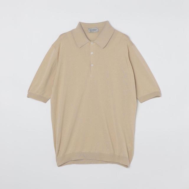 シップス/JOHN SMEDLEY: ISIS 半袖 ニット ポロシャツ_3