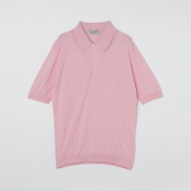 シップス/JOHN SMEDLEY: ISIS 半袖 ニット ポロシャツ_4