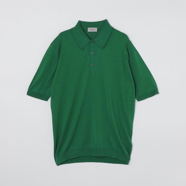 シップス/JOHN SMEDLEY: ISIS 半袖 ニット ポロシャツ_5