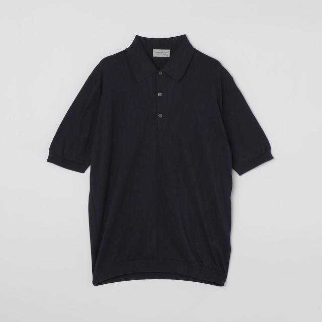 シップス/JOHN SMEDLEY: ISIS 半袖 ニット ポロシャツ_6