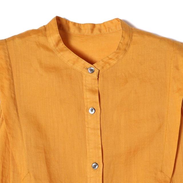 シップス（SHIPS）/〈手洗い可能〉ラミー4 フレンチスリーブ シャツ