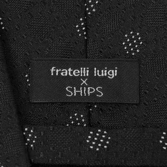 シップス（SHIPS）/Fratelli Luigi: ダブル ワープ ドット ネクタイの