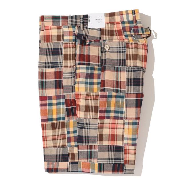 シップス（SHIPS）/Southwick: パッチワーク マドラスチェック IVY