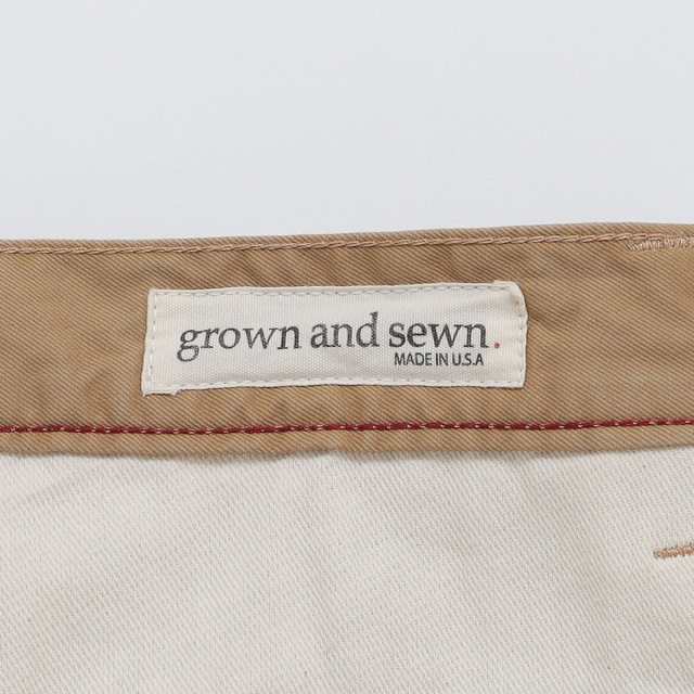 シップス（SHIPS）/GROWN&SEWN: Mason Classic Pant − Ultimate Twill