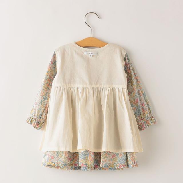 シップス（SHIPS）/SHIPS KIDS:80〜90cm / リバティ ベビー ワンピースの通販は