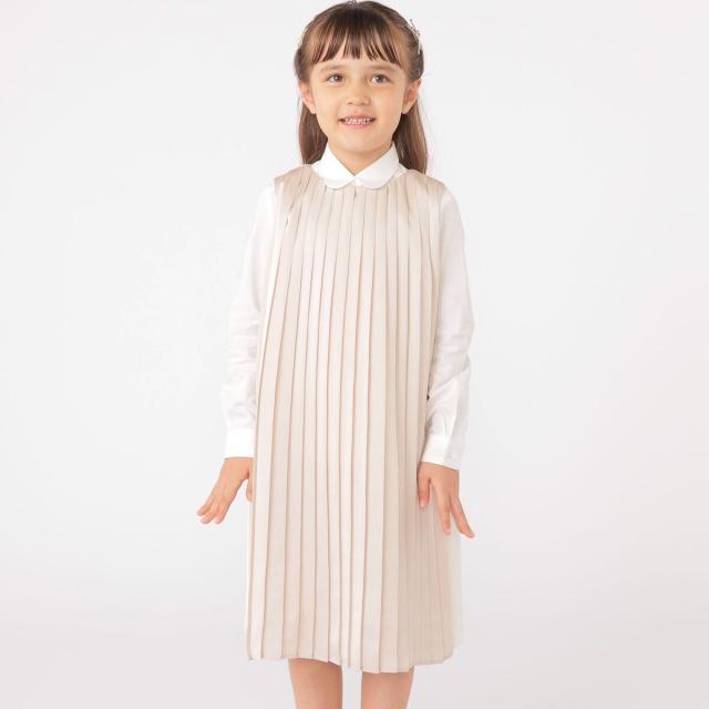 シップス（SHIPS）/ARCH&amp;LINE:110〜145cm / セレモニー スリーブレス プリーツ ドレス