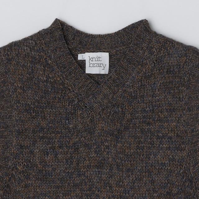 シップス（SHIPS）/【SHIPS別注】knitbrary: アルパカ Vネック ニット