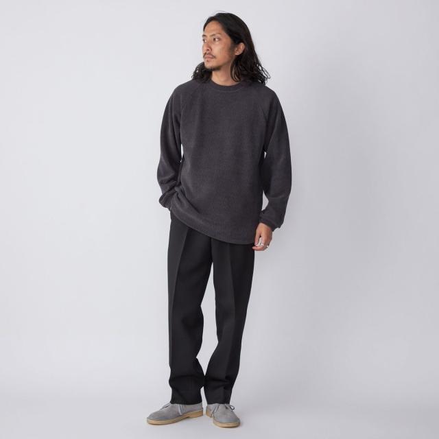 海外限定 PLEASURES ペイン グラフィック サーマル 長袖 Tシャツ 接触冷感】ペーパータッチ天竺ロングスリーブTシャツ(M ホワイト