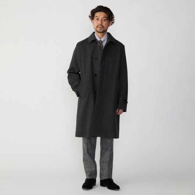 シップス（SHIPS）/SHIPS: LORO PIANA FABRIC ストーム システム バルマカン コート