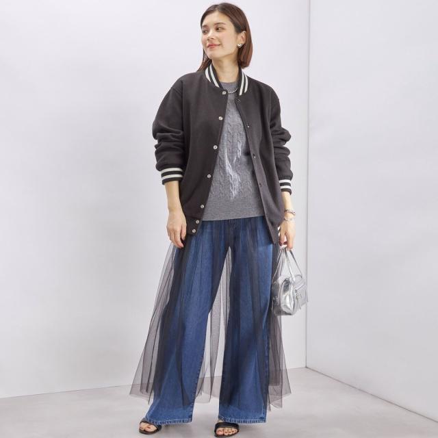 シップス（SHIPS）/SKOOKUM:ライト バーシティ ジャケットの通販はau