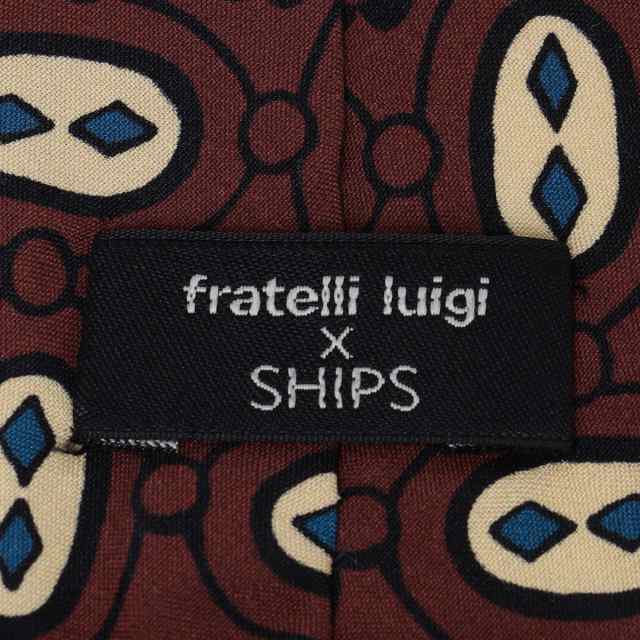 シップス（SHIPS）/Fratelli Luigi: シルク プリント チェーン