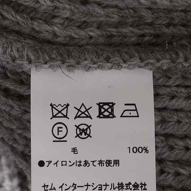 シップス（SHIPS）/OLDDERBY KNITWEAR:リブ ジップ プルオーバー