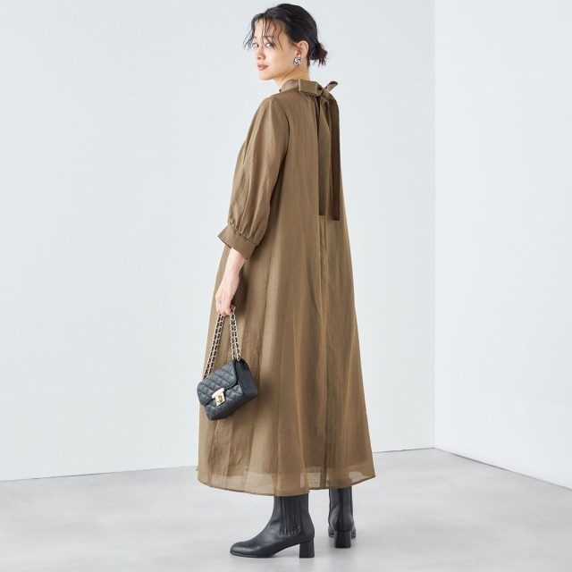 結婚式・パーティ〉【SHIPS別注】kaene:2WAY ボウタイ ロング