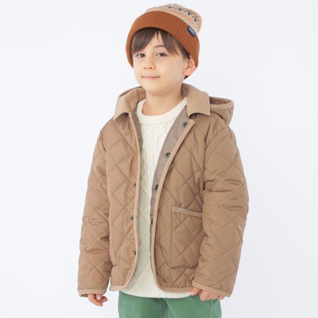 シップス（SHIPS）/SHIPS KIDS:100〜130cm /〈撥水/手洗い可能〉キルト フード ジャケットの通販は
