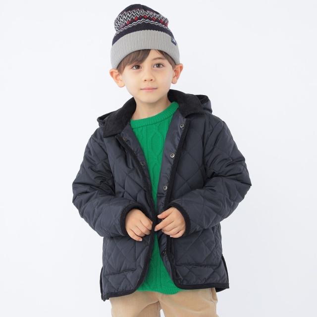 シップス（SHIPS）/SHIPS KIDS:100〜130cm /〈撥水/手洗い可能〉キルト フード ジャケット_1