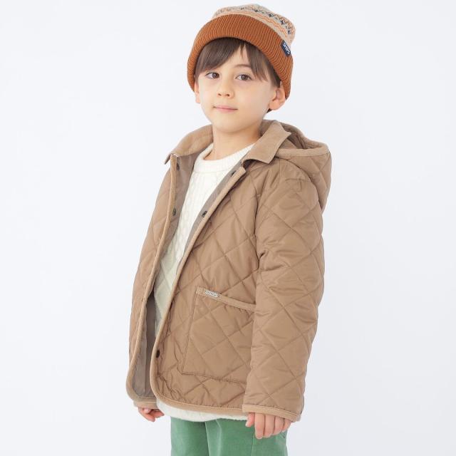 シップス（SHIPS）/SHIPS KIDS:100〜130cm /〈撥水/手洗い可能〉キルト フード ジャケット_6