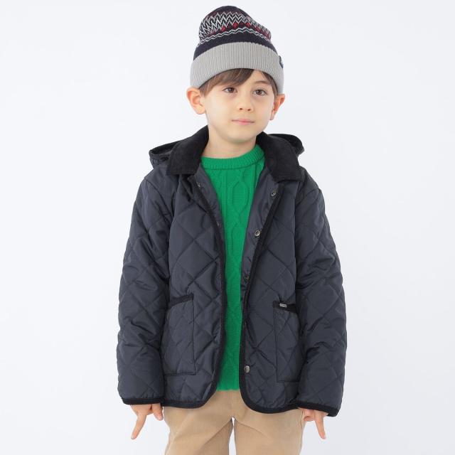 シップス（SHIPS）/SHIPS KIDS:100〜130cm /〈撥水/手洗い可能〉キルト フード ジャケット_13