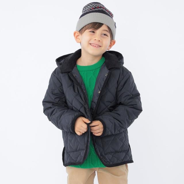 シップス（SHIPS）/SHIPS KIDS:100〜130cm /〈撥水/手洗い可能〉キルト フード ジャケット_15
