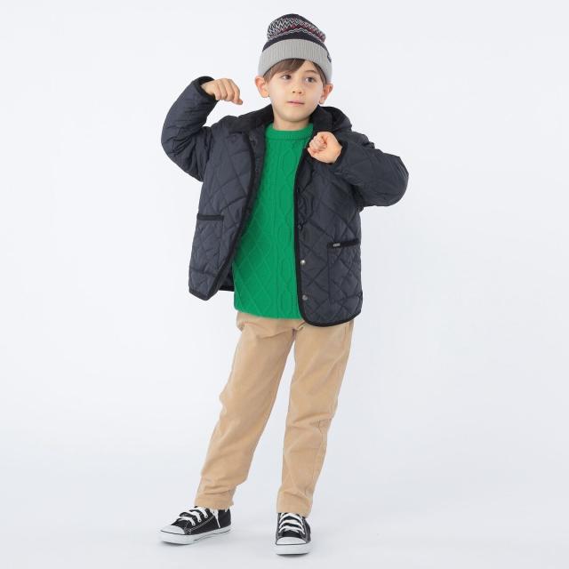 シップス（SHIPS）/SHIPS KIDS:100〜130cm /〈撥水/手洗い可能〉キルト フード ジャケット_19