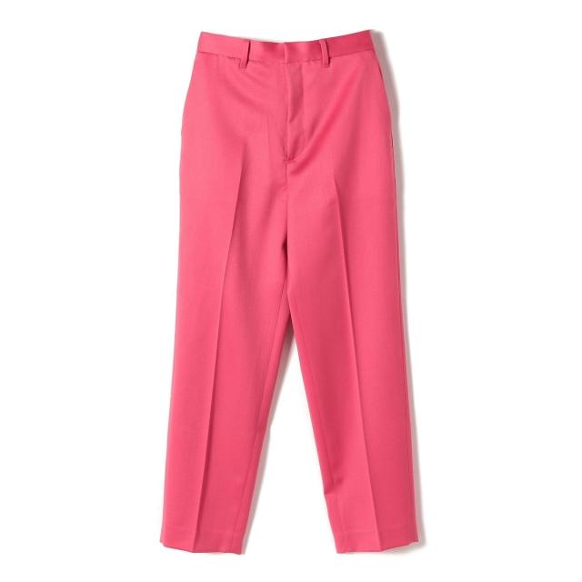 シップス（SHIPS）/SHIPS Primary Navy Label:〈手洗い可能〉サテン カラー パンツ