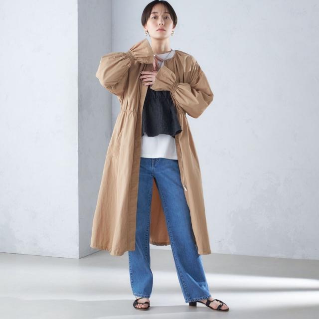 シップス(SHIPS)/〈撥水加工/手洗い可能〉裾 ドロスト ノー シップス(SHIPS)/〈撥水加工/手洗い可能〉裾 ドロスト ノー