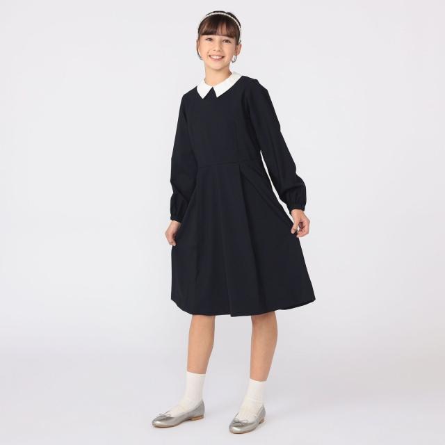 シップス（SHIPS）/SHIPS KIDS:150〜160cm / セレモニー ストレッチ フレア ワンピース_10