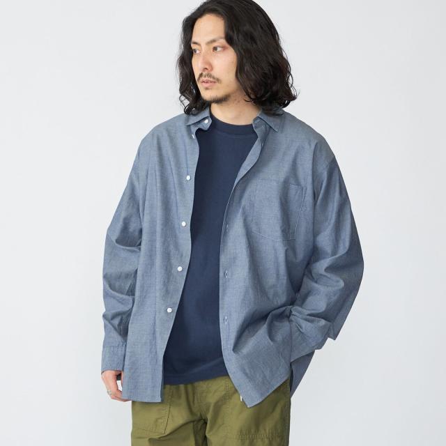 シップス（SHIPS）/SHIPS: レギュラーカラー ベーシック ロングスリーブ シャツ 〈ストライプ/ギンガムチェック〉_6