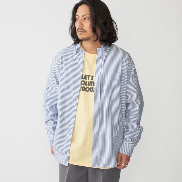 シップス（SHIPS）/SHIPS: スーピマ コットン ボタンダウン オックスフォード ロングスリーブ シャツ