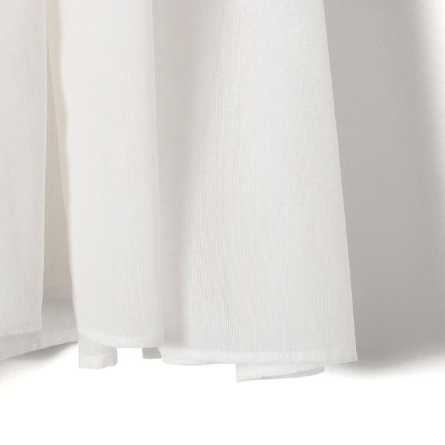 【未使用品】SHIPS 強撚 コットン ボイル シアー ティアード チュニック シップス（SHIPS）/* 〈手洗い可能〉強撚 コットン ボイル