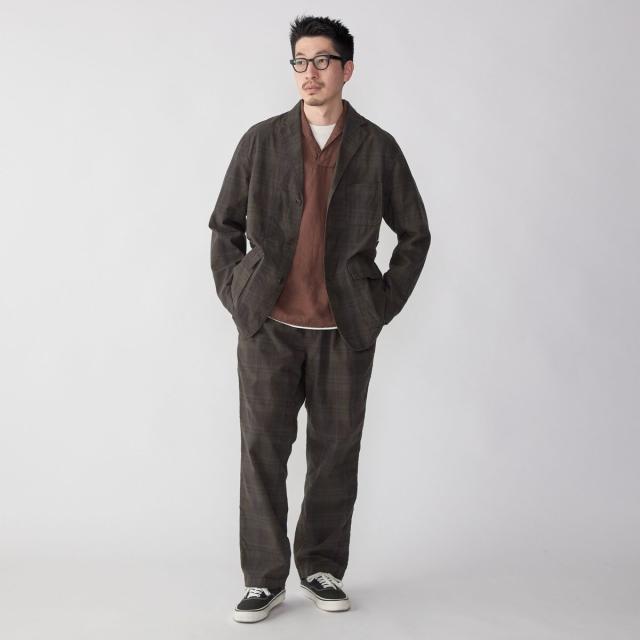 シップス（SHIPS）/SHIPS: 〈セットアップ対応〉ダークトーン チェック コットン シャツ ジャケット_2