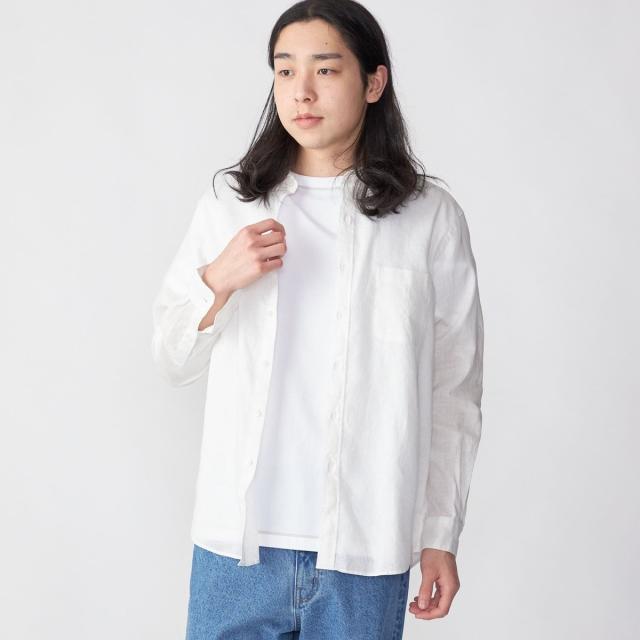 シップス（SHIPS）/SHIPS: SOLOTEX(R) リネン レギュラーカラー シャツ