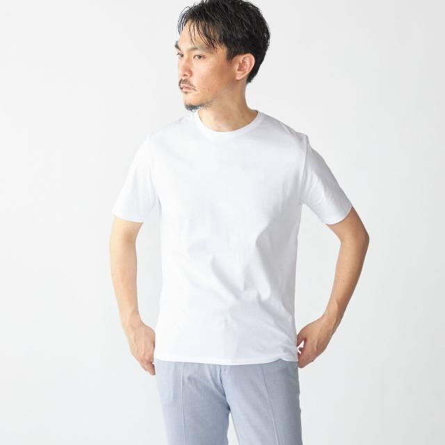 シップス（SHIPS）/SHIPS: ALBINI クルーネック 無地 Tシャツ