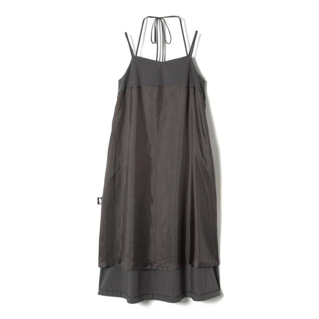 シップス（SHIPS）/SHIPS Primary Navy Label:〈手洗い可能〉キャミ ワンピース