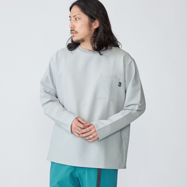 シップス（SHIPS）/SHIPS: COOLMAX(R) シアサッカー 長袖 Tシャツの通販は