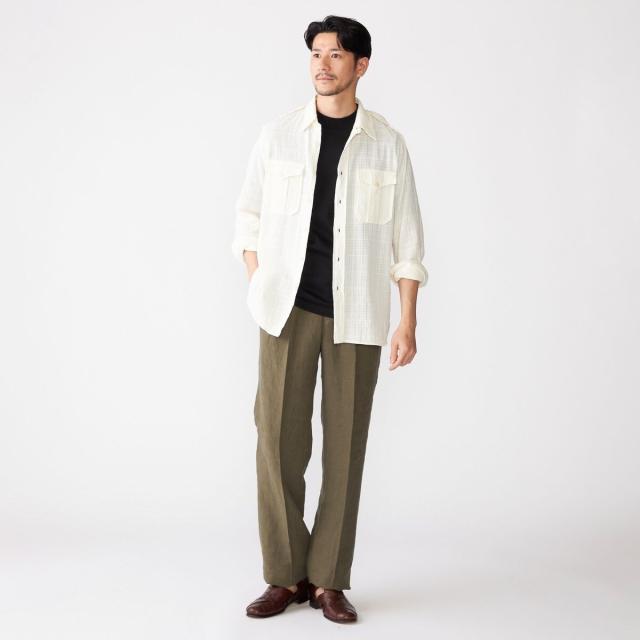 シップス（SHIPS）/【SHIPS別注】G．ROVER: シアー チェック サファリシャツの通販は