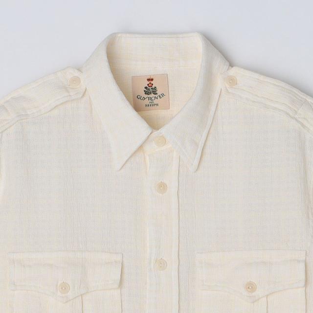 シップス（SHIPS）/【SHIPS別注】G．ROVER: シアー チェック サファリシャツの通販は